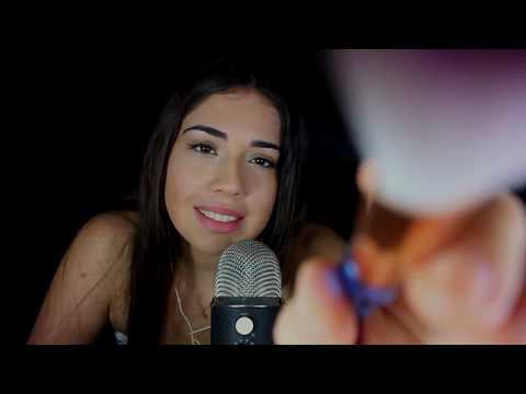 ASMR BRINCANDO COM O MICROFONE PRA TE ARREPIAR