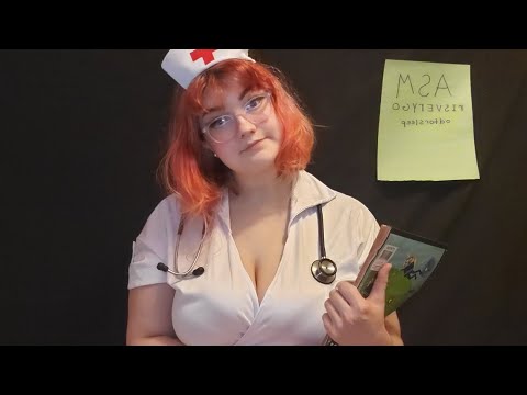 ASMR Nurse Performs a Checkup