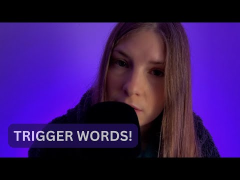 ASMR 40+ Trigger Words (Whispering + Inaudible Whispering)