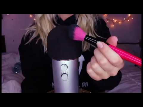 ASMR ~ Relaxing, Tapping, & Brushing video~