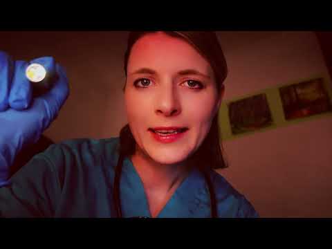 ASMR deutsch Arzt Roleplay I Krankenschwester untersucht dich (POV) I Nurse RP