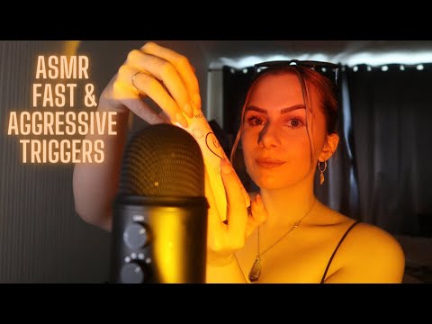 ASMR Fast & Agressive Triggers