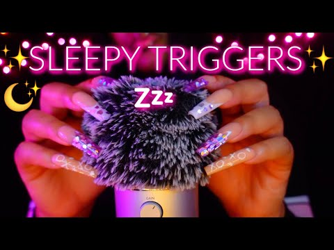 ASMR FOR 100% DEEP SLEEP & RELAXATION IN MINUTES 😴🌙💤  SLEEPY TRIGGERS TO MAKE YOU SO TIRED 💙✨