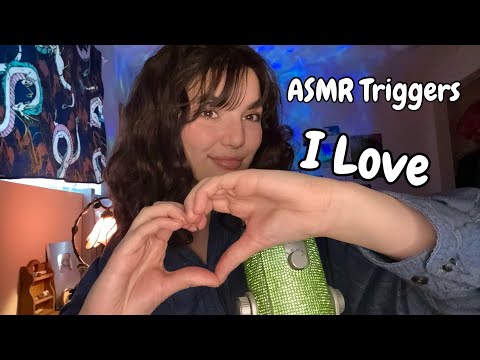 ASMR | My Favorite ASMR Triggers (Fast & Aggressive) RAMBLES, Mouth Sounds, Gripping, Hand Sounds