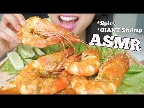 ASMR SPICY GIANT SHRIMP THAI BOIL (EATING SOUNDS) NO TALKING | SAS-ASMR