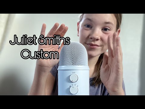 (Juliet Smith’s custom) chit chatting + mouth sounds~Tiple ASMR
