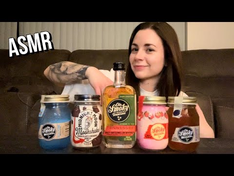 ASMR • Moonshine Review 🌙 (Taste Test, Whispering for Sleep)