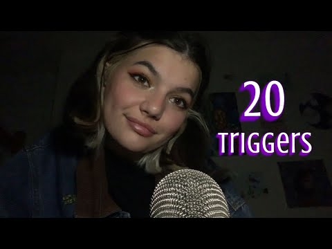 ASMR | 20 Fast and Aggressive Tingly Triggers | Tapping, Scratching, Gripping, Mouth Sounds, Etc
