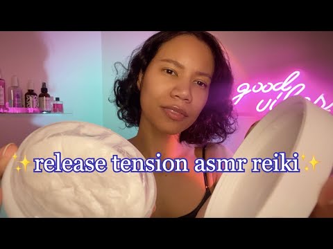 Full-Body Energy Massage 😌 ASMR Reiki | Whispering, Mic Brushing, Relaxing Triggers, Tingles