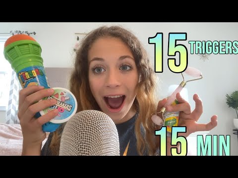 ASMR 15 Triggers in 15 minutes! Collab with miss asmr queen 👑