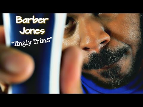 [ASMR] A Haircut Roleplay with BARBER JONES (Tingly Trims)