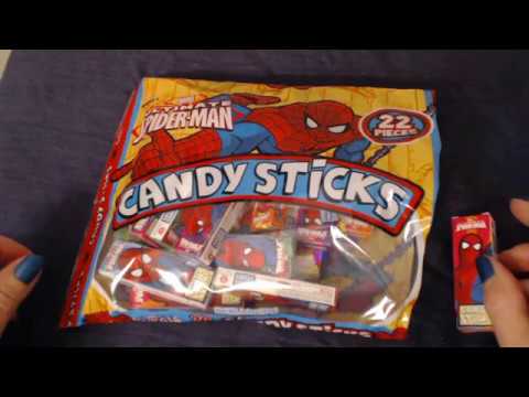 ASMR Whisper Request ~ Unboxing Candy Sticks