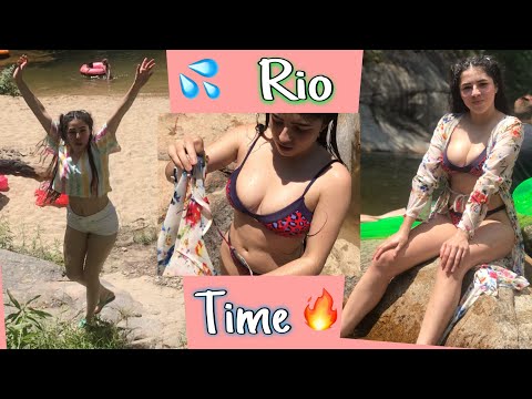 Bañando en el RIO💦🔥 ¿Rios en USA? Vlogui Vlog / Yolany💖