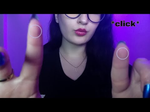 ASMR "Bored typist" (I use your face as a keyboard)~tongue clicking~up close
