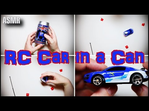 161. Silent Unboxing: RC Car in a Can - SOUNDsculptures - ASMR