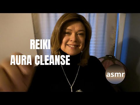 ASMR Reiki Energy Healing Session | Cleansing Your Aura | Little Talking