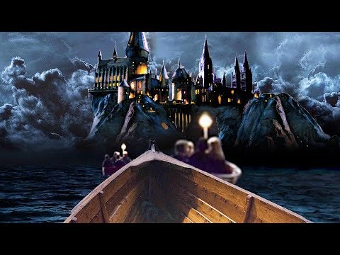 ⋄ First years Boat ride to Hogwarts [ASMR] ⚡Harry Potter Ambience⚡The Black Lake ⋄