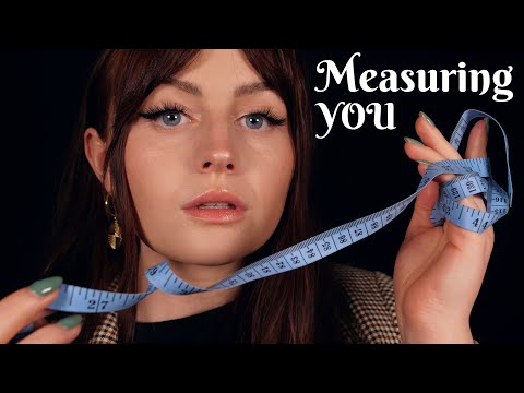ASMR Measuring Your Face - Up Close & Personal