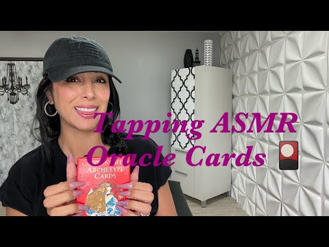 Long 💅🏼 nails Tapping ASMR/ oracle card/ archetype