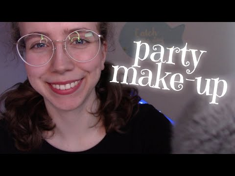 [ASMR] Rich friend does your Make-Up for a Party 🍉⭐️ Whispered Role-Play