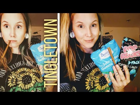 ASMR | 🍀Smoke with me + pop rocks & gummies with positive affirmations 💕