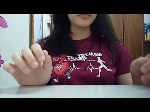 ASMR - Tapping- Scrathing- (study table stationery)