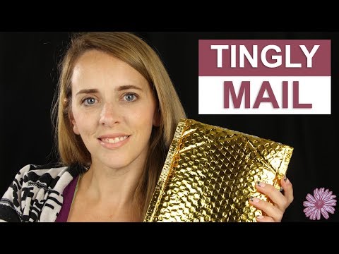 THE MOST TINGLY MAIL EVER - ASMR | 📧 Bubble Wrap & Leather Pouch  📧| Whispering, Tapping, Crinkles