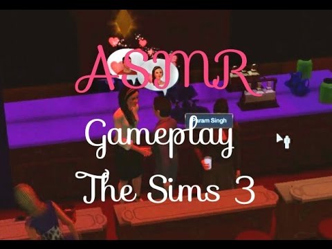 ASMR 🎮 Gameplay The Sims 3 #CONHECENDO O PARAM PARAM 🎼 - Soft Spoken , Whisper