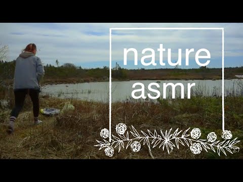 ASMR - Nature sounds 🌿🦆🐞 and ear-to-ear whispers :)