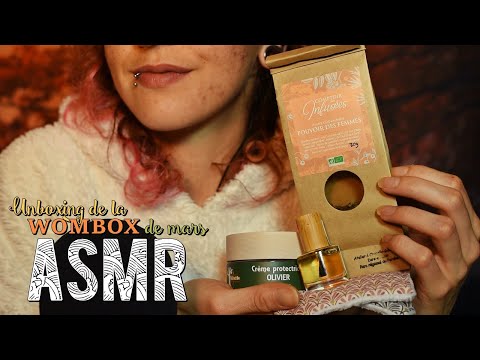 ASMR Français  ~ Unboxing de la Wombox de Mars