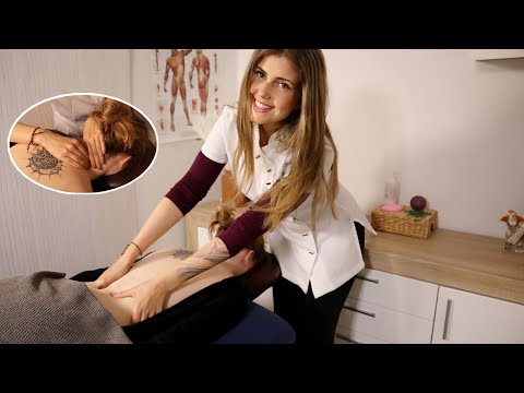 Real Person Massage ASMR | 20:14 min vollkommene Entspannung für dich (deutsch/german) neck & back