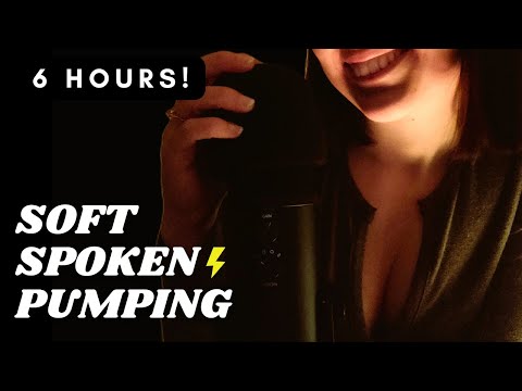 ASMR - 6 HOURS FAST AGGRESSIVE MIC COVER PUMPING, SWIRLING, RUBBING, STROKING with SOFT SPOKEN😍