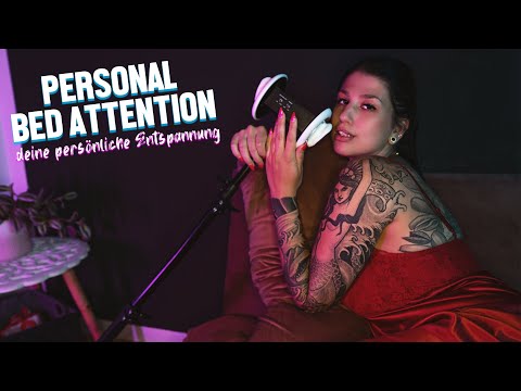 ASMR | Personal Bed Attention | deutsch