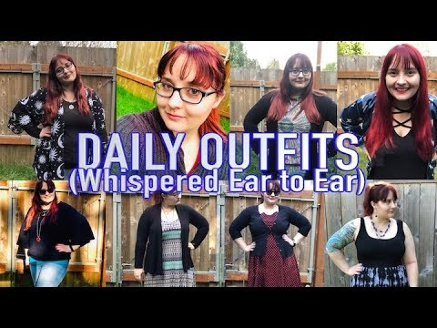 Daily Outfits (Whispered Ear to Ear) ASMR