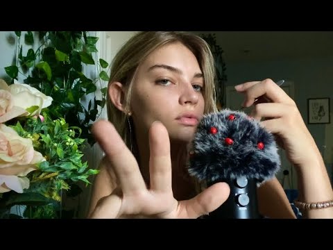 Picking Bugs Out Of The Mic🐞~ (inaudible whispers, personal attention, mic triggers) | ASMR
