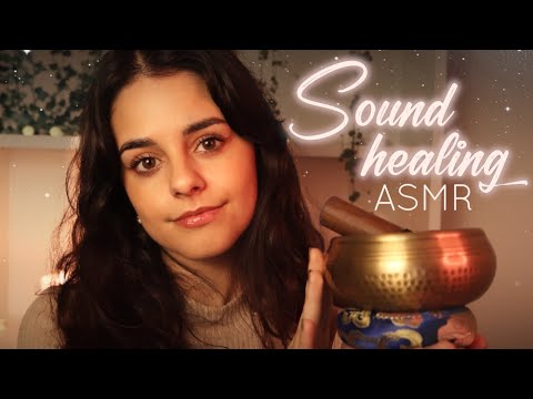 ASMR Guided Meditation w/ Sound Healing 💖 for Anxiety Relief & Sleep