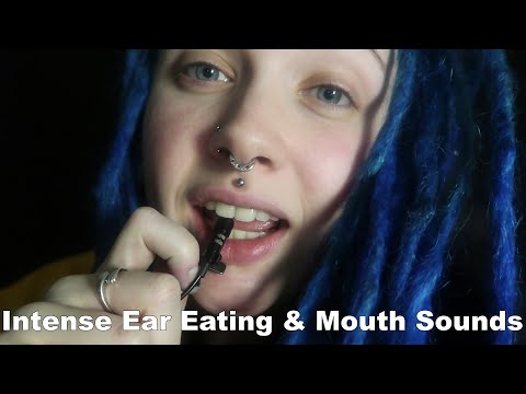 ASMR | INTENSE Ear Eating [Mini Mic] & Some Mouth Sounds