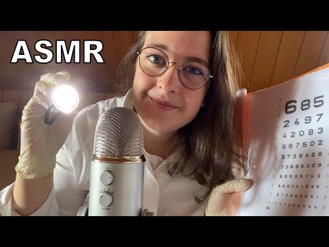 ASMR - Cranial Nerve Exam - Roleplay - german/deutsch | Jasmin ASMR