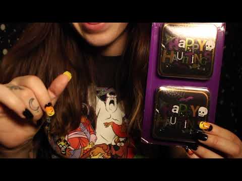 Pens & Spooky Stamps ASMR ~ Writing Sounds and Whispers🎃🦇