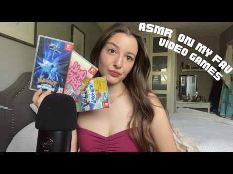 ASMR Tapping on my favourite games 👾 (tapping, scratching, screen tapping)