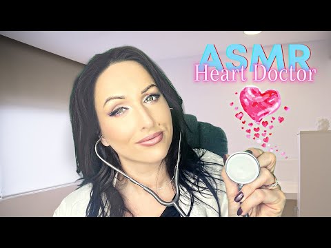 ASMR ♥️ 👩🏽‍⚕️ Heart Doctor Check Up & Relaxation (Close up whispers & Personal Attention)