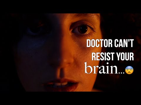 [ASMR] Doctor can't resist your brain...😨 (SOFT SPOKEN, French accent, CLOSE-UP, sci-fi role play)
