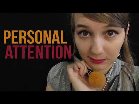 ASMR Personal Attention Variety Pack | Face Brushing | Face Cleaning | Follow the Light