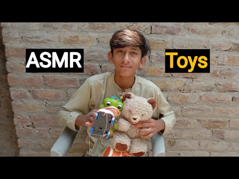 Relaxing with ASMR Toys l Tapping and Crinkling Sounds