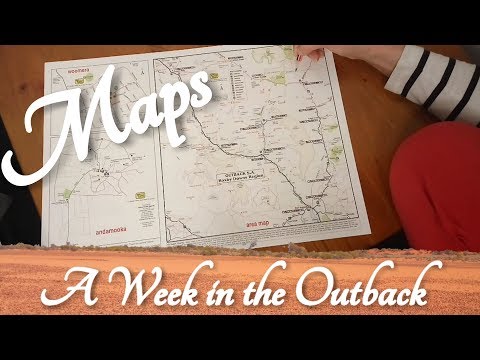 ASMR Roxby Downs Maps (Week in the Outback)