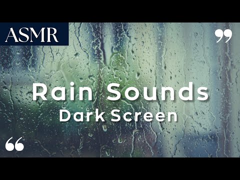 ASMR | Real Rain Sounds For Sleep 🌧, Ambient Sounds With Cars Running By, One Hour