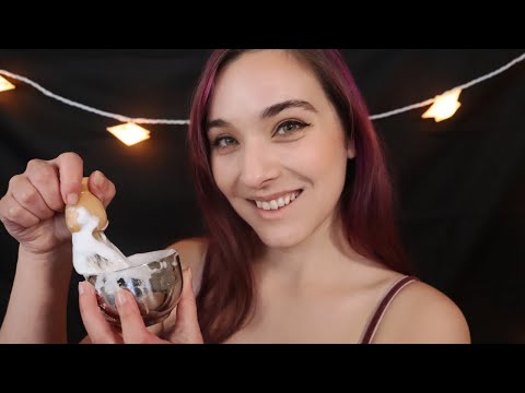 ASMR Barbershop Roleplay | Face Shave, Trimming, Brushing, Personal Attention