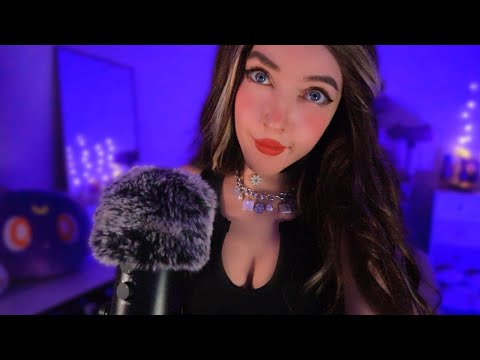 ASMR Fluffy Mic Whispers Deep In Your Ears 💘 Mic Scratching