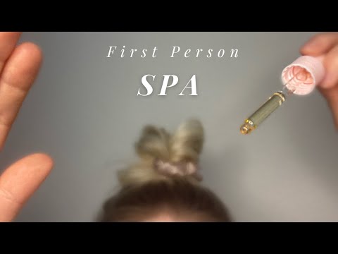 ASMR - First Person Spa Facial 💆- Relaxing Treatment with Layered Sounds ✨