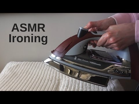 ASMR Ironing Clothes and Linen